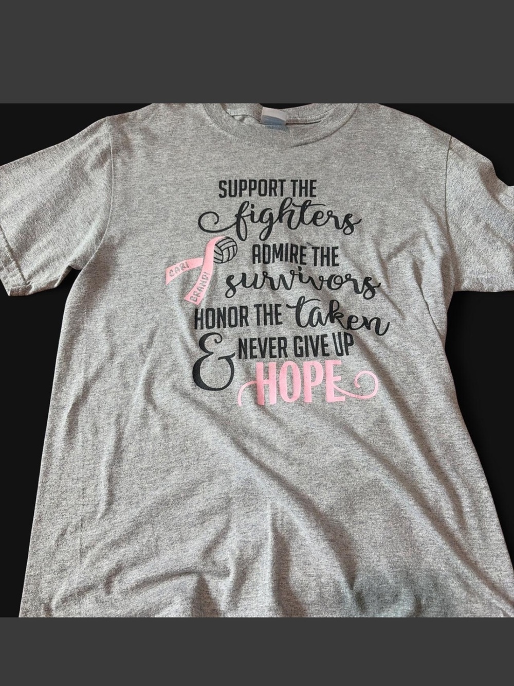 volleyball tee from port & company